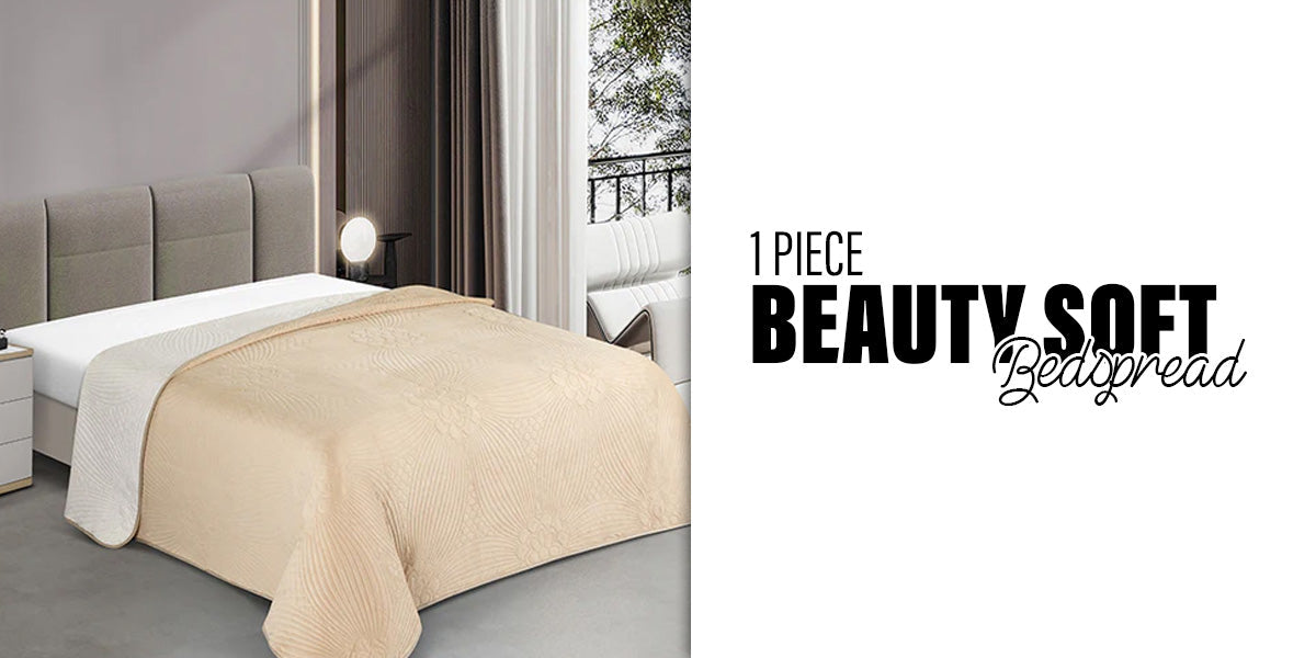 1 PIECE BEAUTY SOFT BEDSPREAD