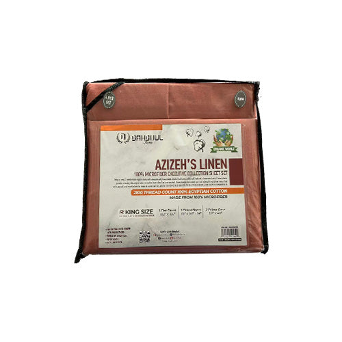 4 PIECE AZIZEH’S LINEN 2100 SERIES SOLID BED SHEET-(ASSORTED CASE PACK 10 BED SHEET PER CASE)