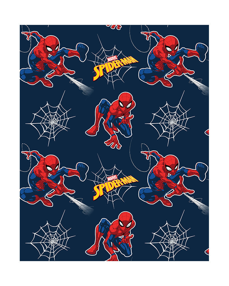 BABY DISNEY FLANNEL ROTARY THROW "NEW DESIGN"-“SPIDEY SENSE” SPIDERMAN (SOILD CASE PACK: 24 ITMES PERCASE)