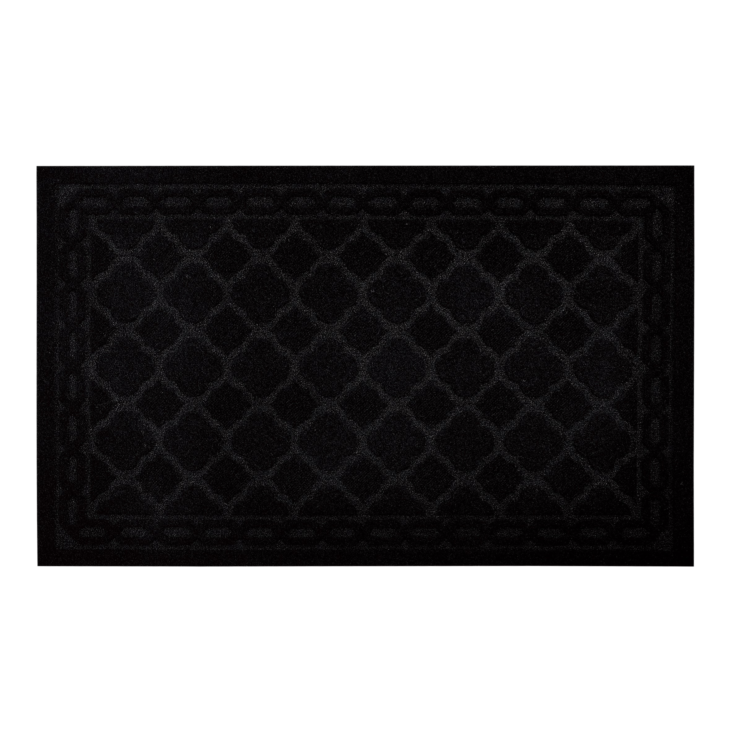 "Recycled to Life" Black Color Assort. Rubber Mats