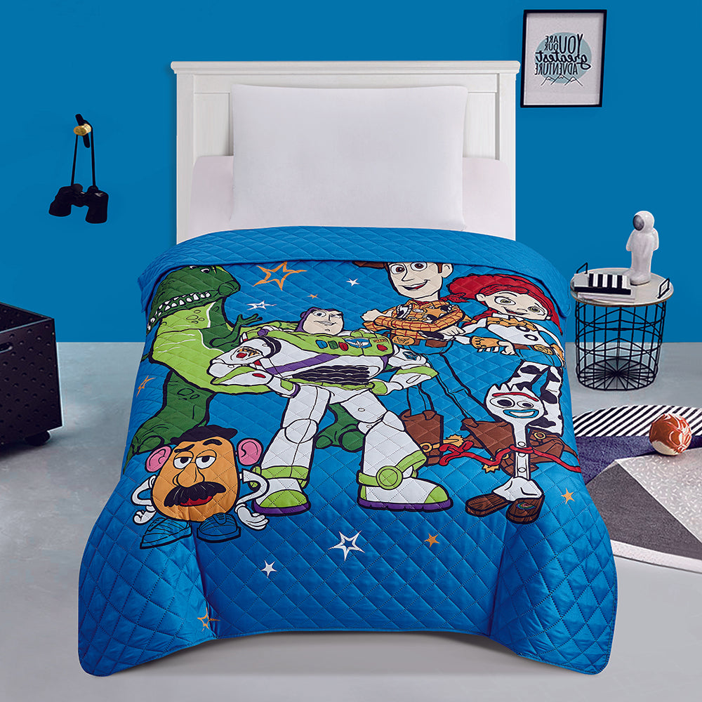 "Fairgrounds Stars" Toy Story Twin/Full Disney Bedspread