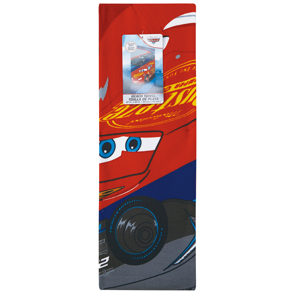 "Winning At Full Speed" Cars 27"x54" Disney Beach Towel