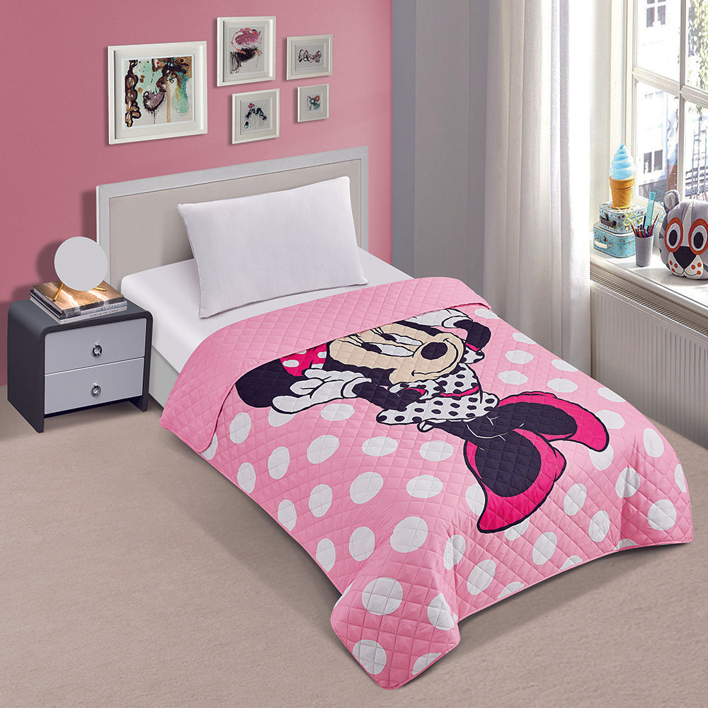 "2 Cute" Minnie Twin/Full Disney Bedspread