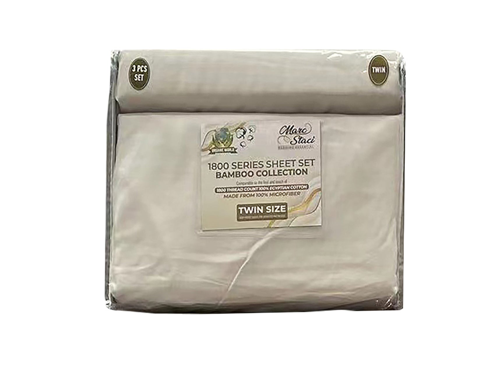 4 PIECE BAMBOO 1800 SOLID COLORS BED SHEET DESIGNS–(ASSORTED CASE PACK 10 SHEETS PER CASE)