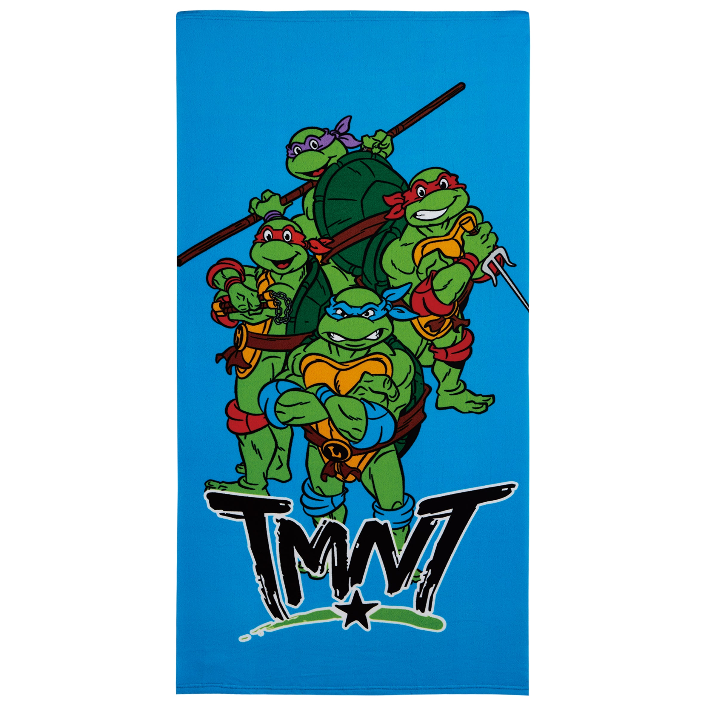 "Poses" TMNT 27"x54" Nickelodeon Beach Towel