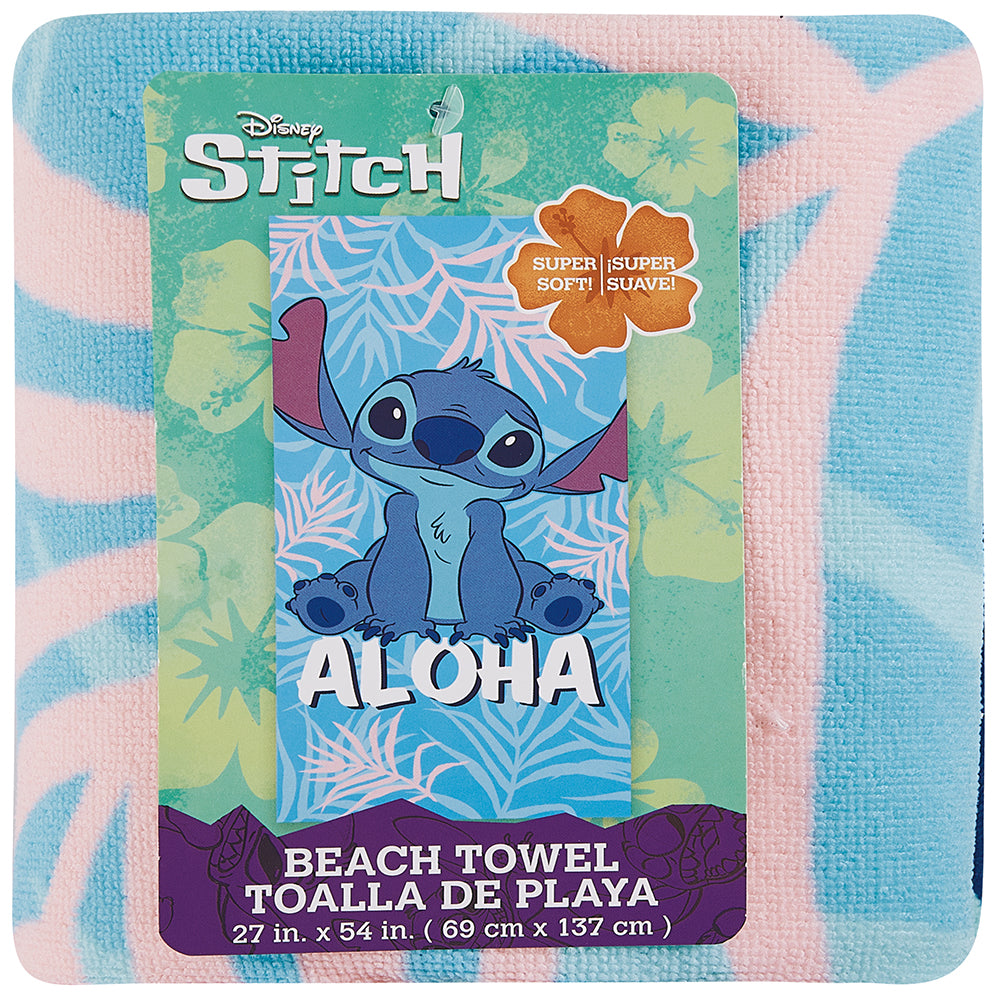 Aloha" Lilo&Stitch 27"x54" Disney Beach Towel