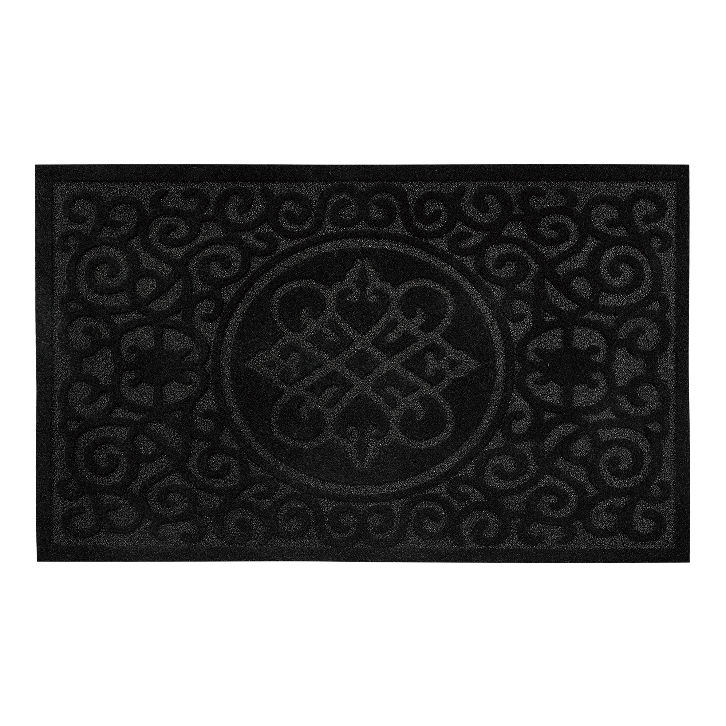 "Recycled to Life" Black Color Assort. Rubber Mats