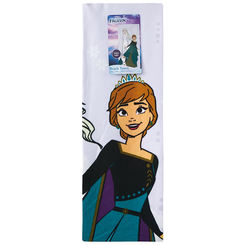 Toalla de playa Disney "Invierno encantado" Frozen 27"x54"