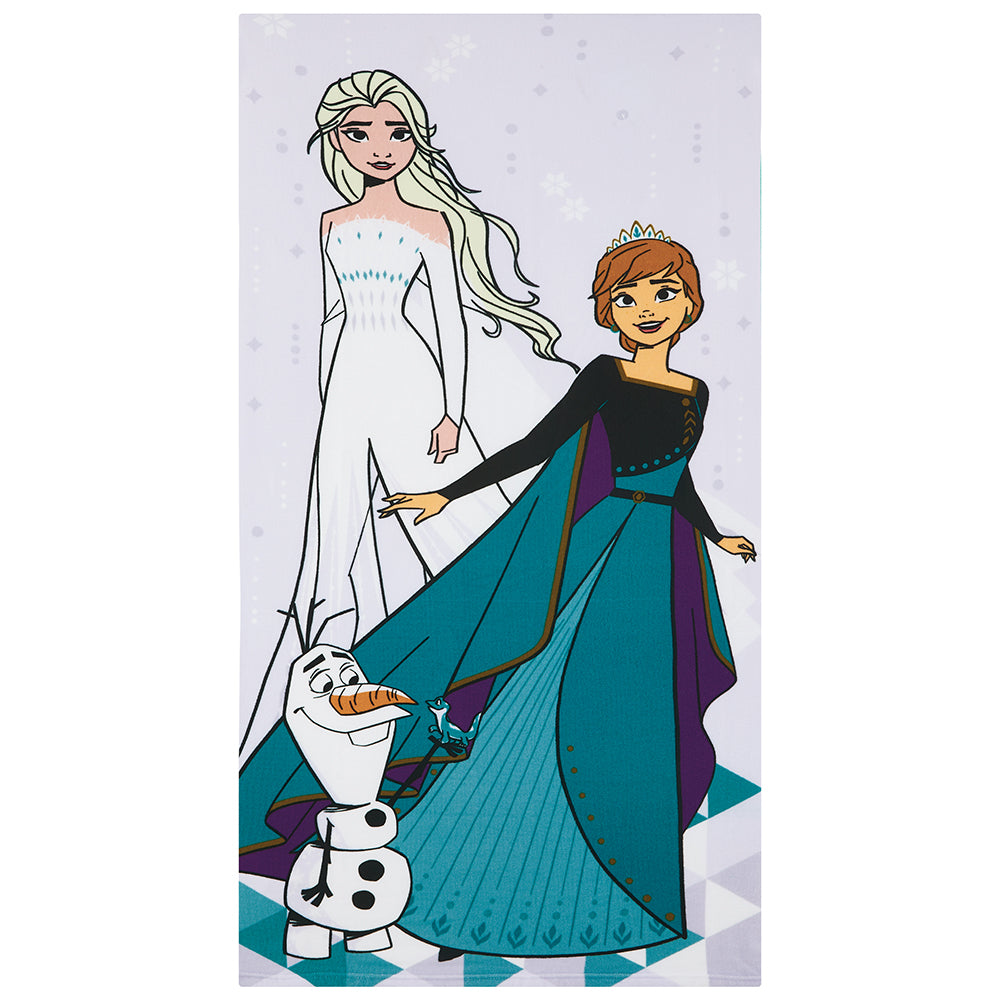 Toalla de playa Disney "Invierno encantado" Frozen 27"x54"