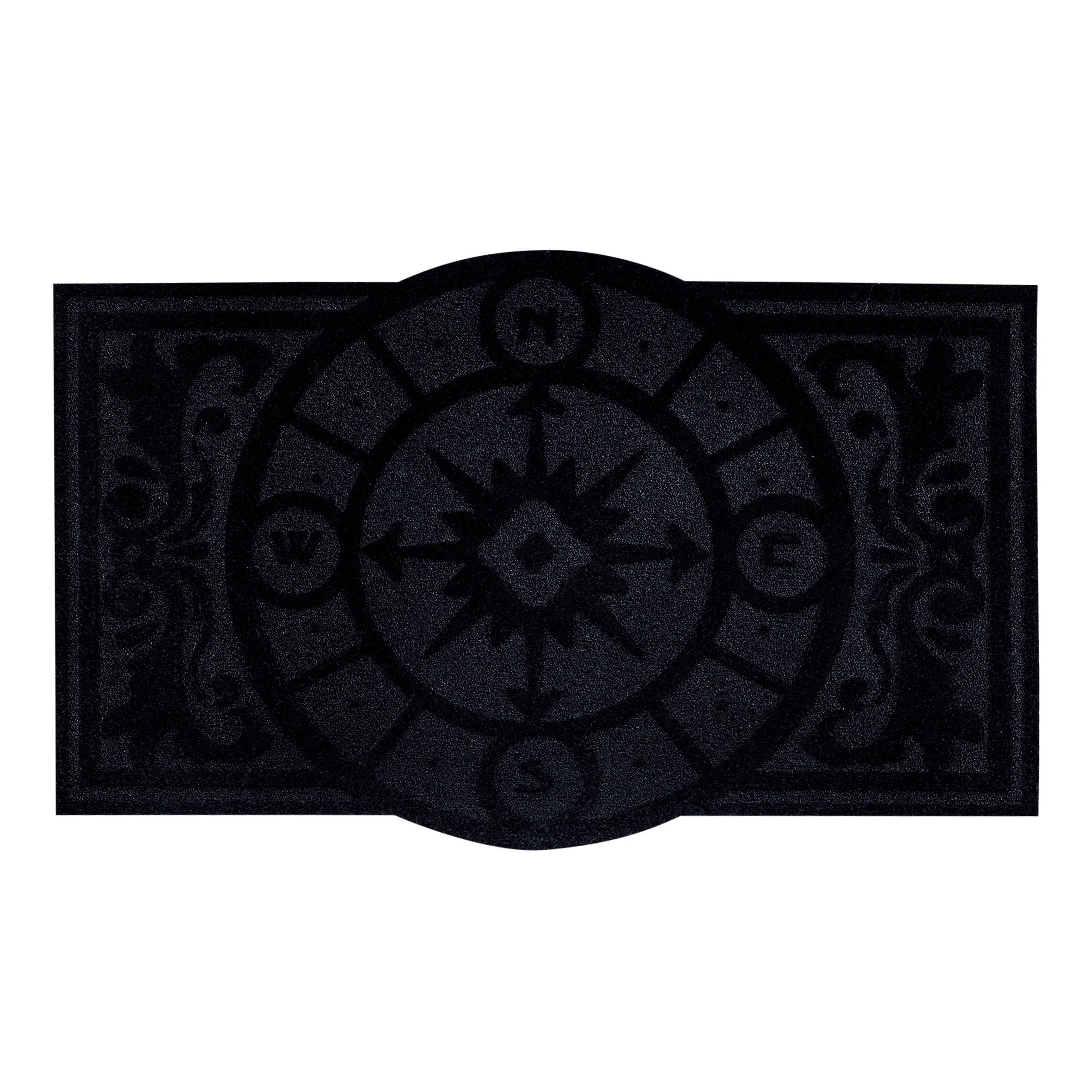 "Recycled to Life" Black Color Assort. Rubber Mats