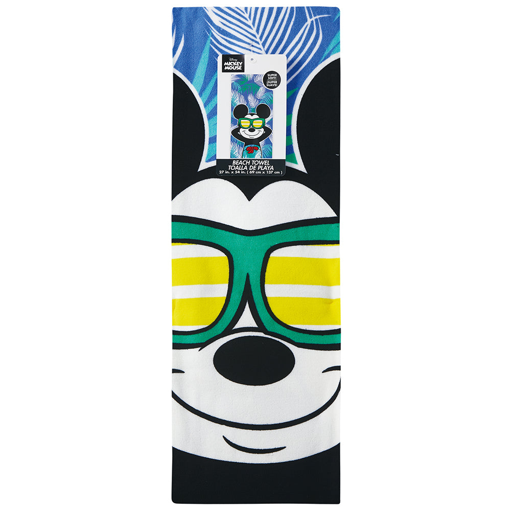 "Jersey" Mickey 27"x54" Disney Beach Towel