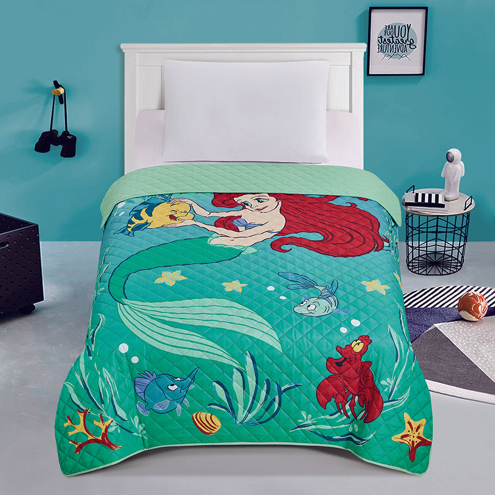 Sunkissed" Little Mermaid Twin/Full Disney Bedspread