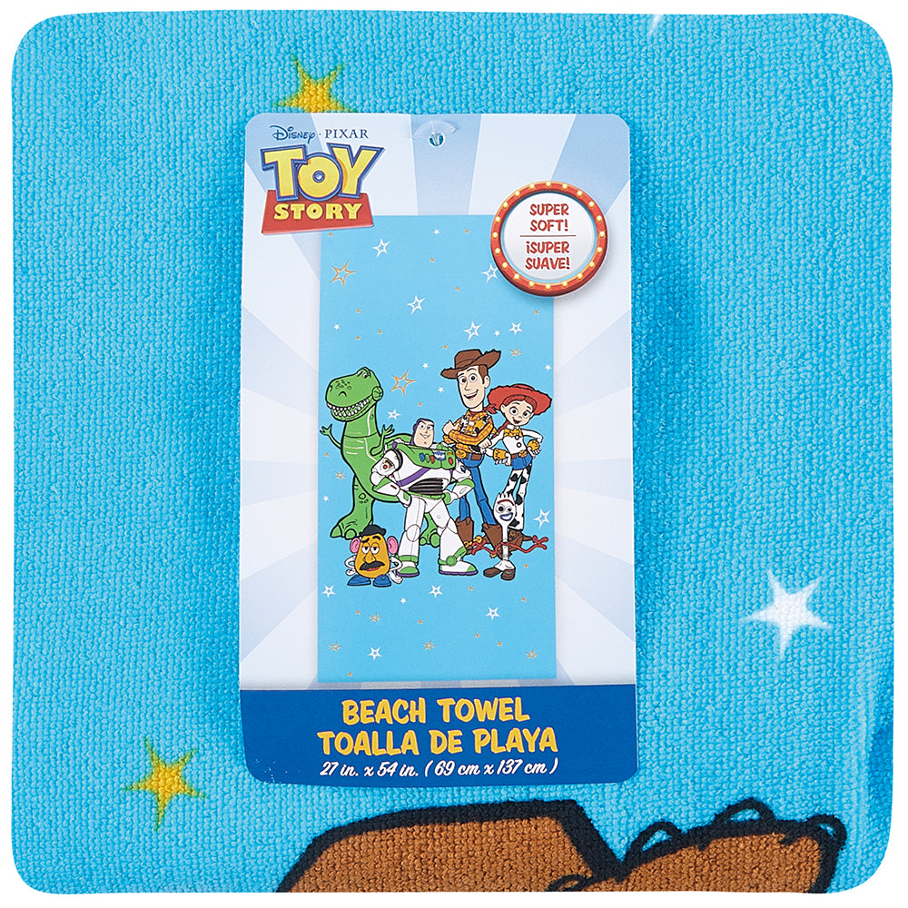 "Fairgrounds Stars" Toy Story 27"x54" Disney Beach Towel