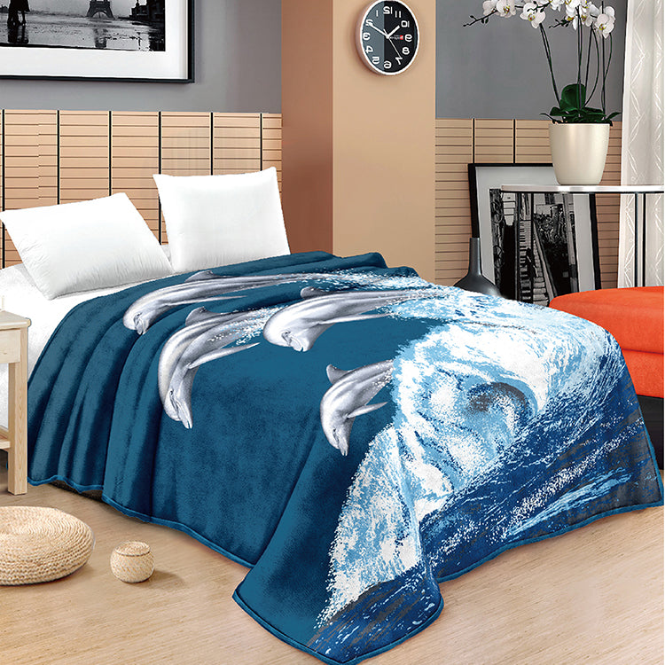 5 Diamond 2Ply Blanket New Designs Animal