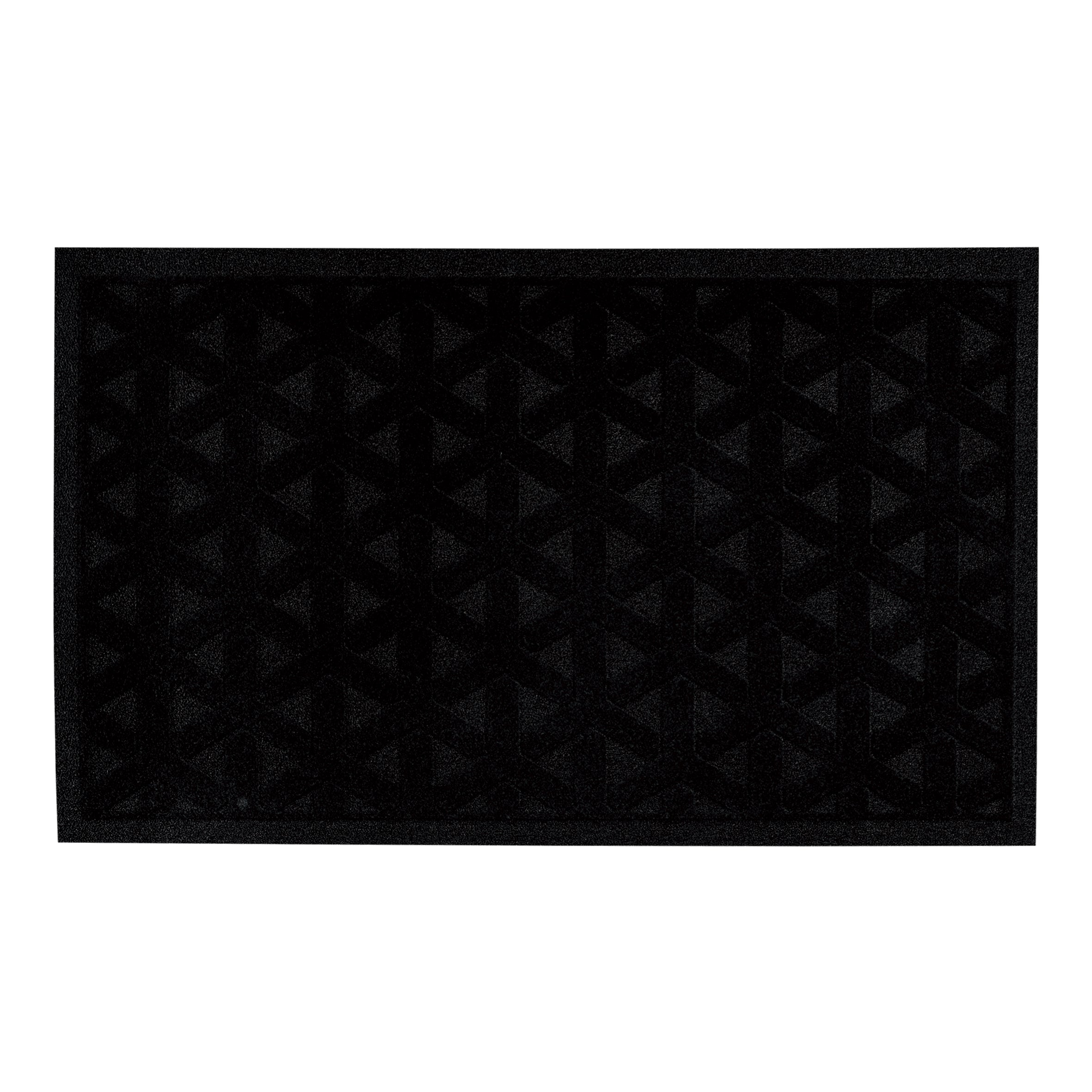 "Recycled to Life" Black Color Assort. Rubber Mats