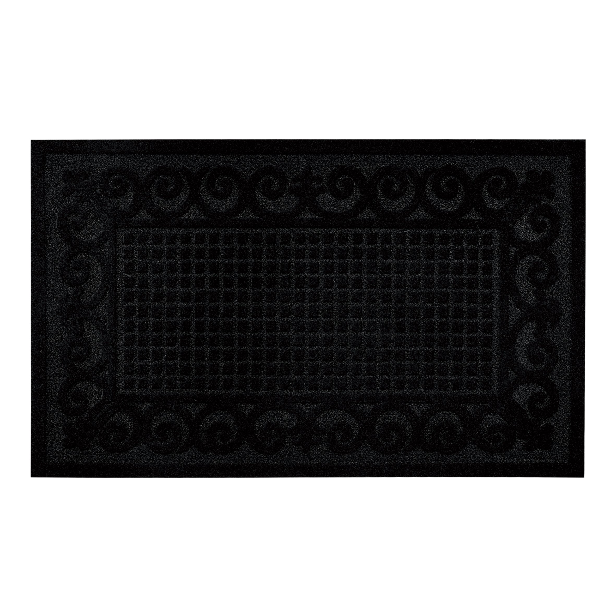 "Recycled to Life" Black Color Assort. Rubber Mats