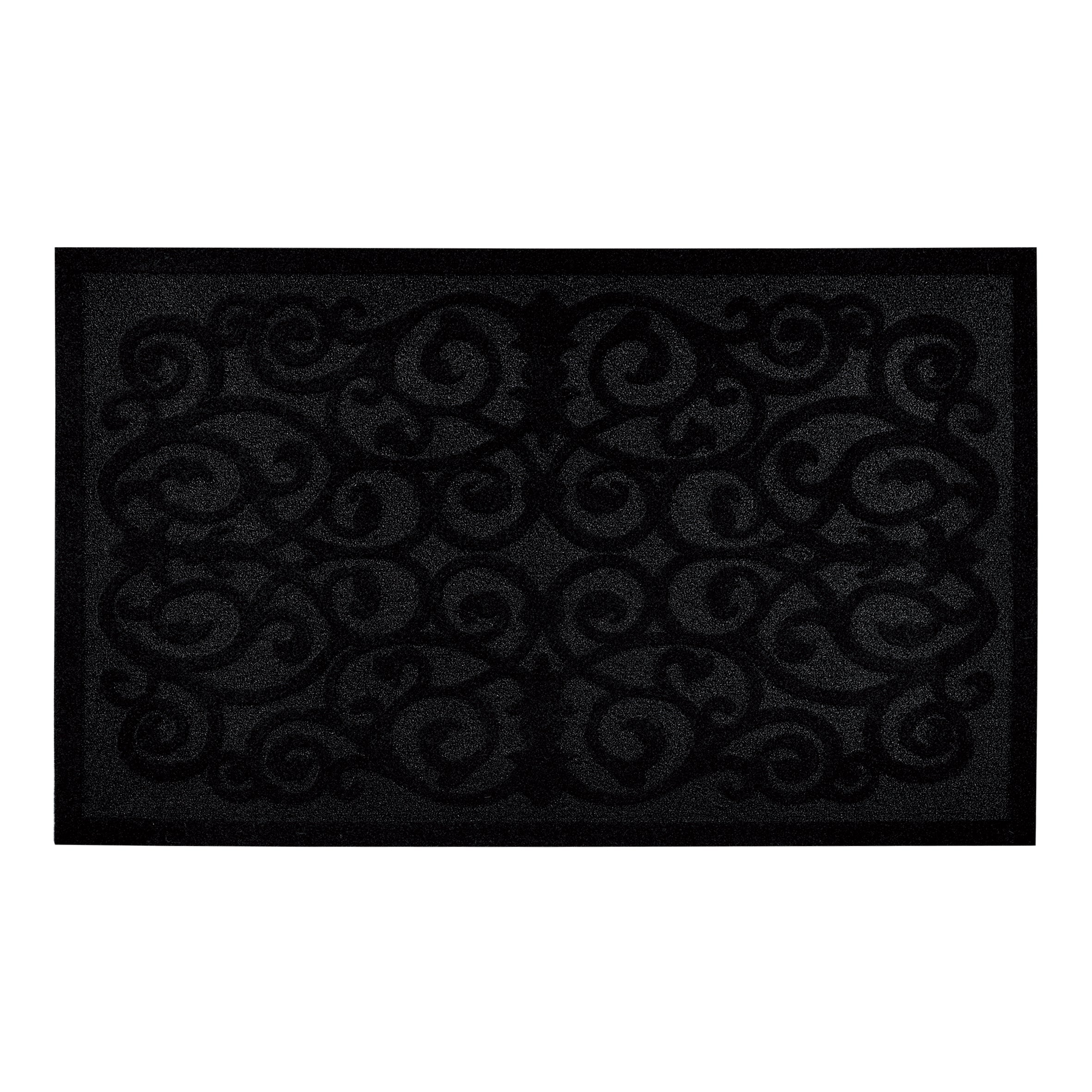 "Recycled to Life" Black Color Assort. Rubber Mats