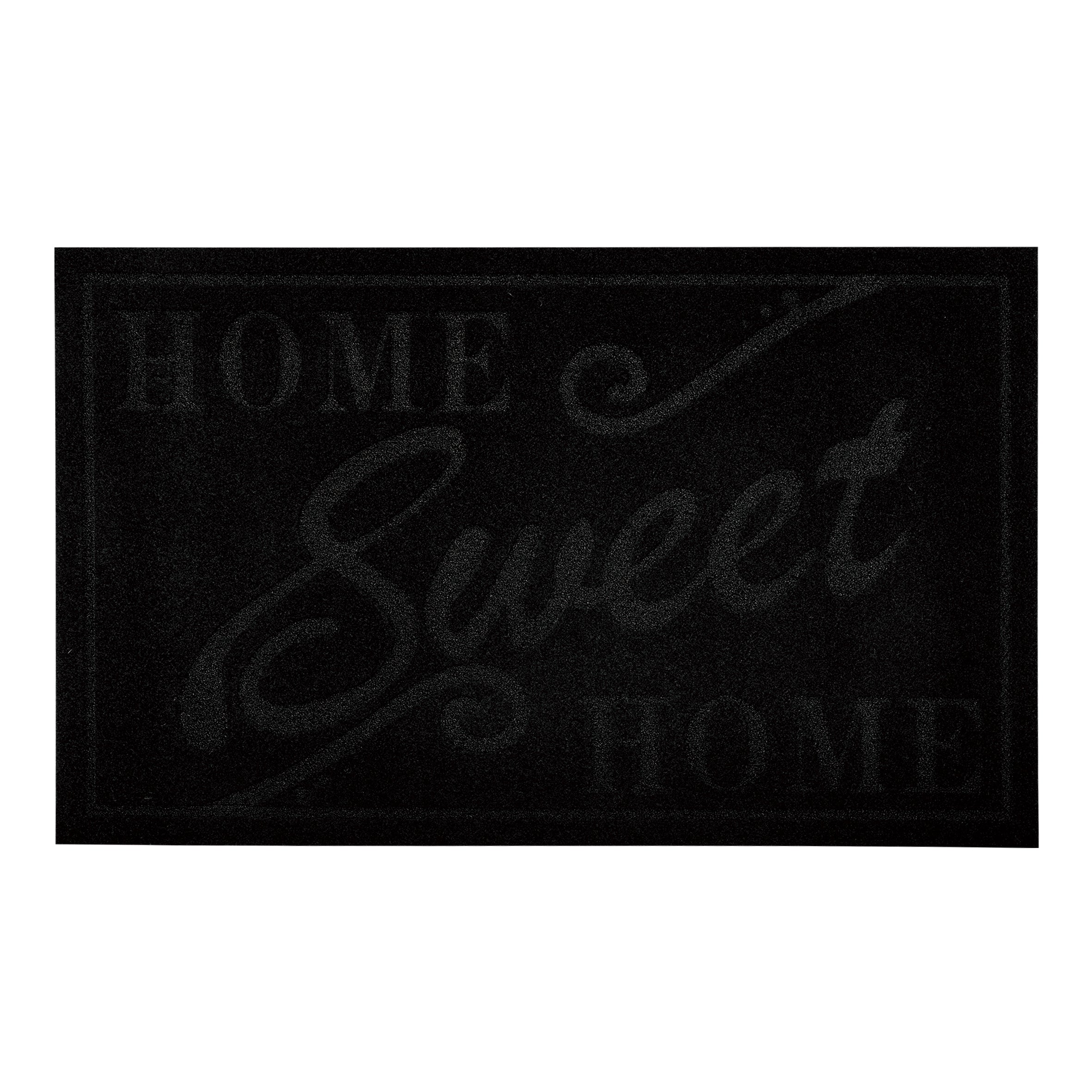 "Recycled to Life" Black Color Assort. Rubber Mats