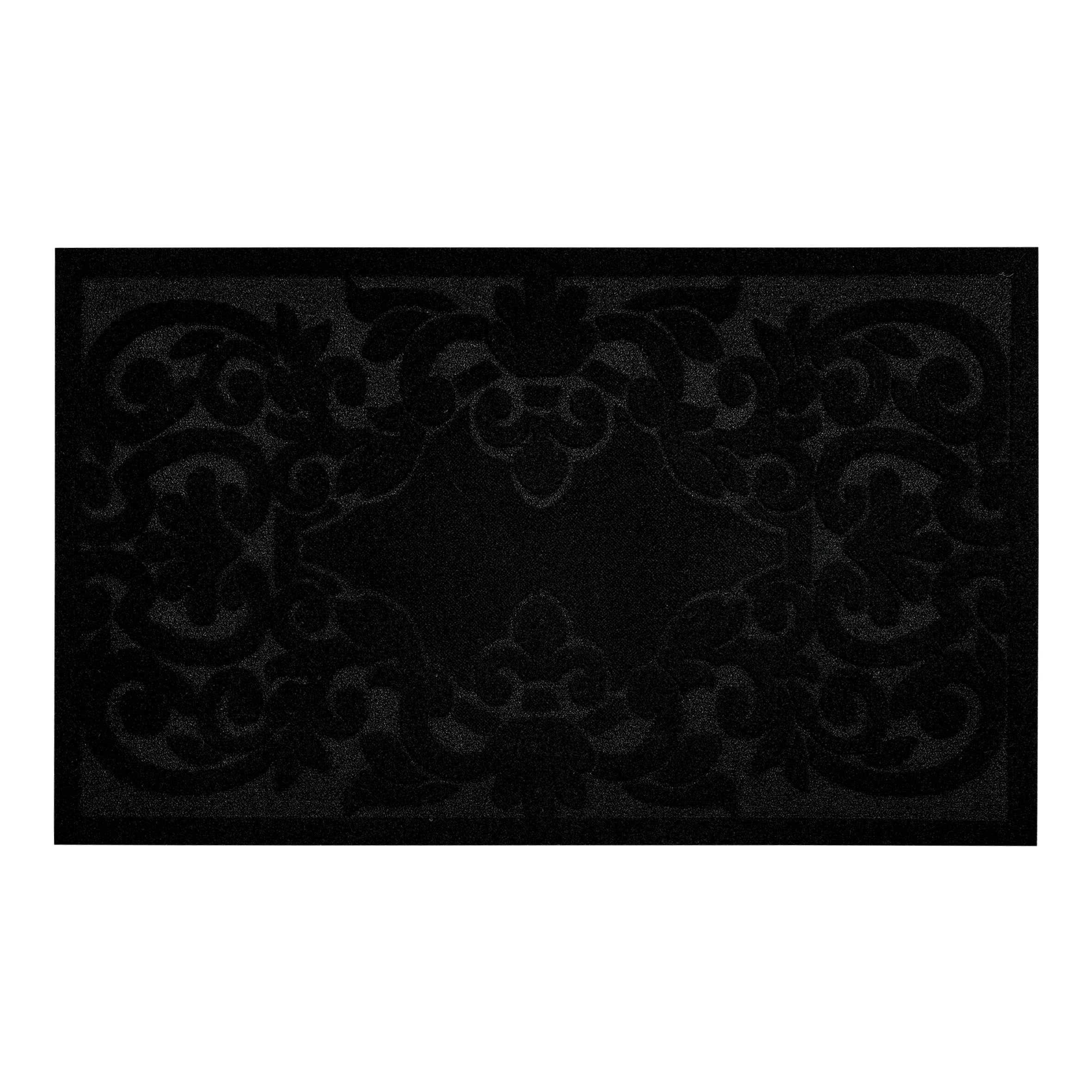 "Recycled to Life" Black Color Assort. Rubber Mats