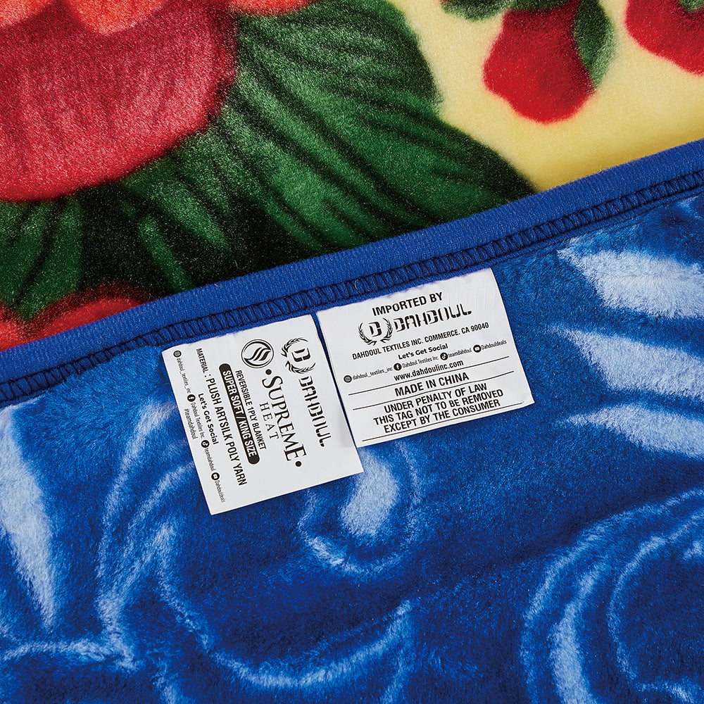 Supreme Heat 1 Ply Blanket | CJ910-20 Blue