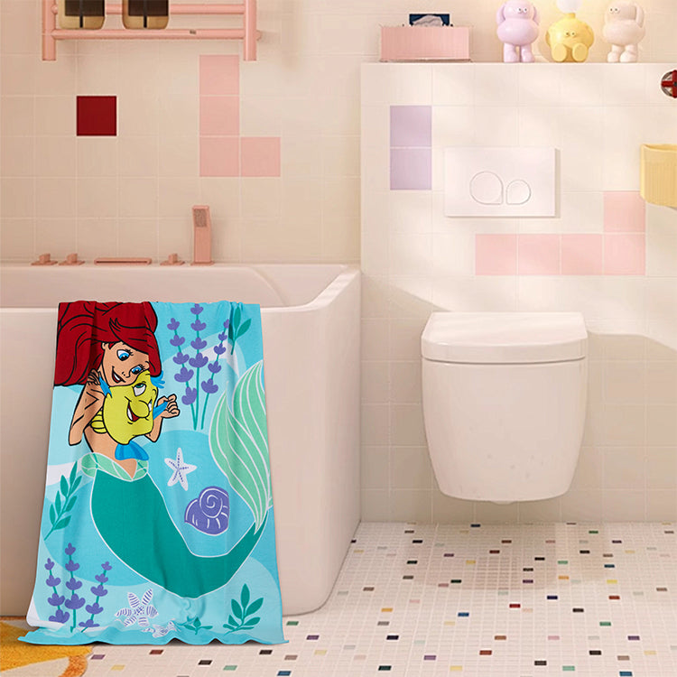 “Happy” Little Mermaid ”27"x54" Disney Beach Towel