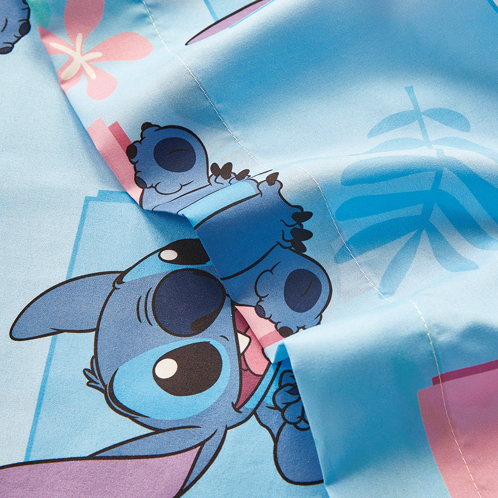 3 Piece "Aloha" Lilo&Stitch Twin Disney Bedsheet Set