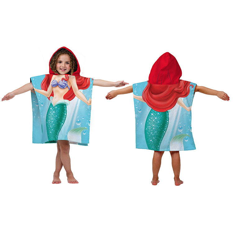 23.6" x 47.2" Hooded Poncho - Ariel