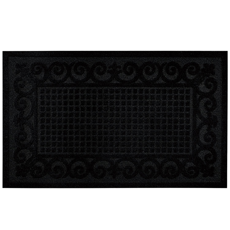 "Recycled to Life" Black Color Assort. Rubber Mats