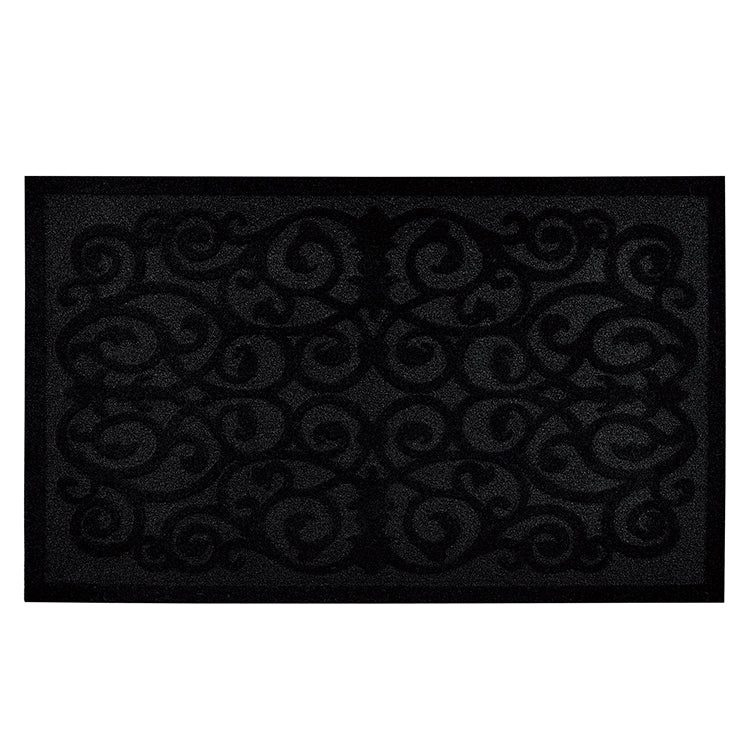 "Recycled to Life" Black Color Assort. Rubber Mats