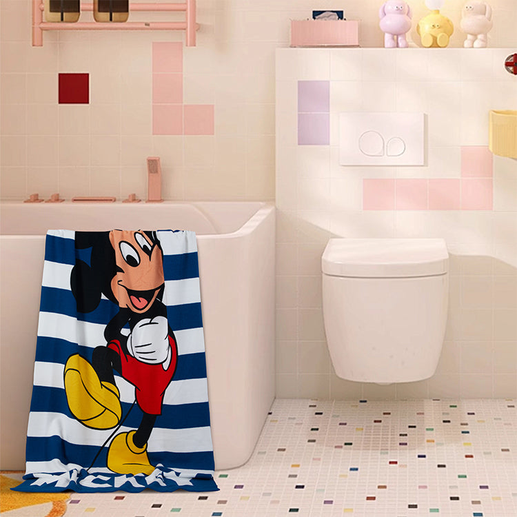 “Charged Up Mickey”  Mickey ”27"x54" Disney Beach Towel