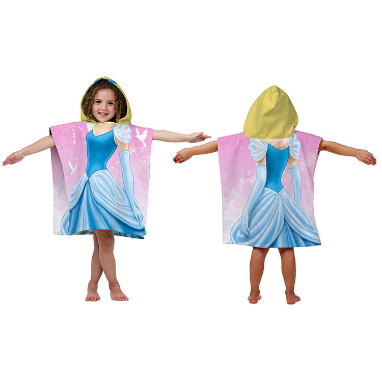 Poncho con capucha de 23,6" x 47,2" - Cenicienta