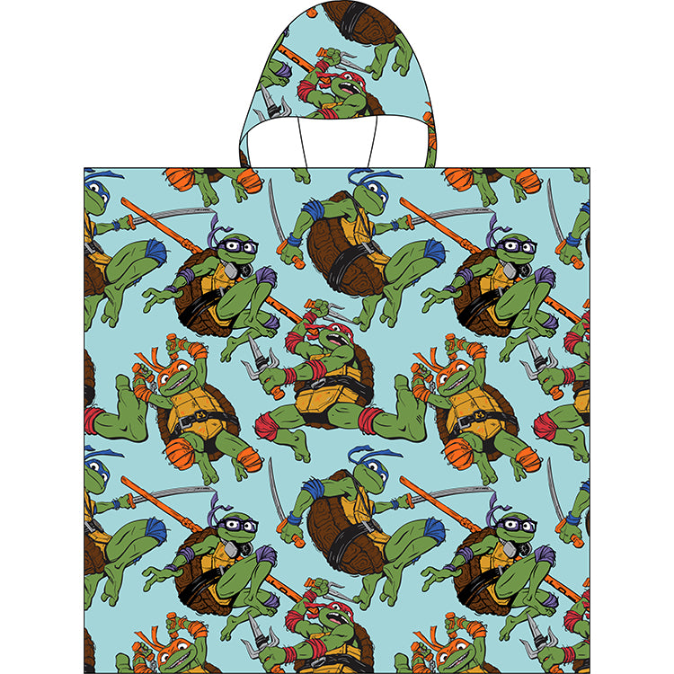 "Crime Fighters" TMNT -  Hooded Poncho