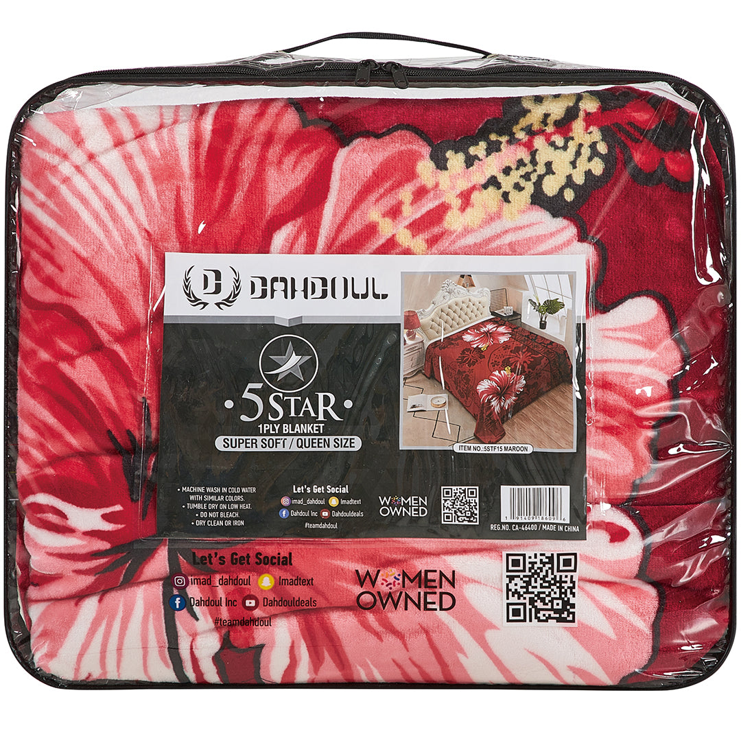 5 Star Flower Assort 1Ply - 5STF15