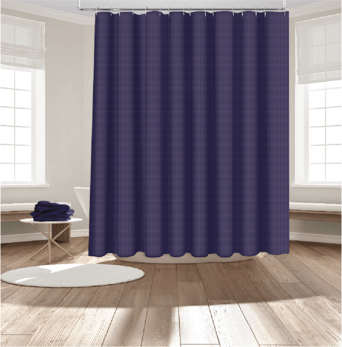 14 Pieces Eclipse Roaring Fork Shower Curtain with Liner - Dahdoul Online