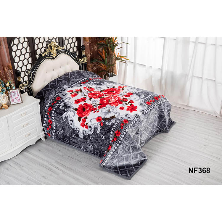GOLDEN DRAGON 2 PLY BLANKET WITH EMBOSS GROUP-A (Assorted Case Pack 5 Blanket's Per Case 1 Per Design)