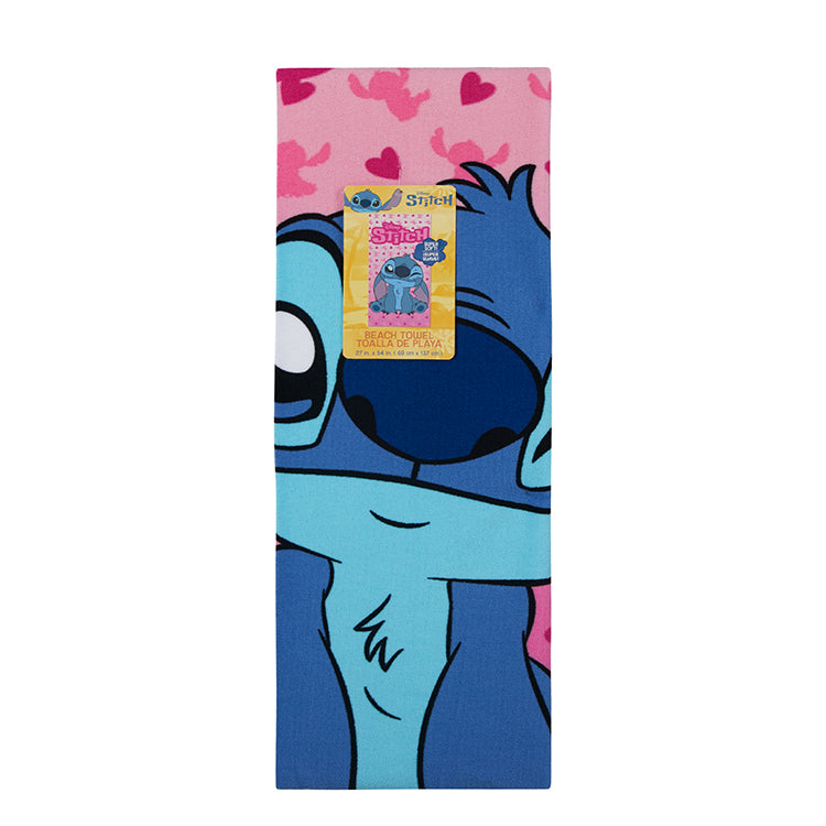 “Winking Sweetheart”  Lilo&Stitch ”27"x54" Disney Beach Towel