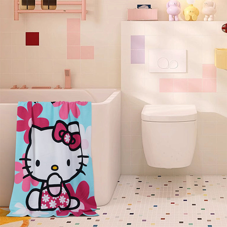 “Coming up Daisies”  Hello Kitty ”27"x54" Disney Beach Towel