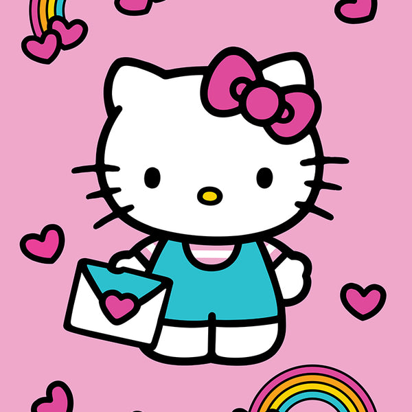 d*7様 che che New York HELLO KITTYスパンコールス SEALED WITH A KISS