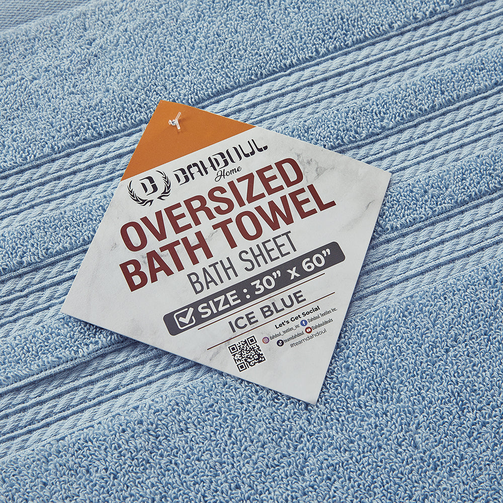 30"x 60" Regular Bath Towel - Ice Blue