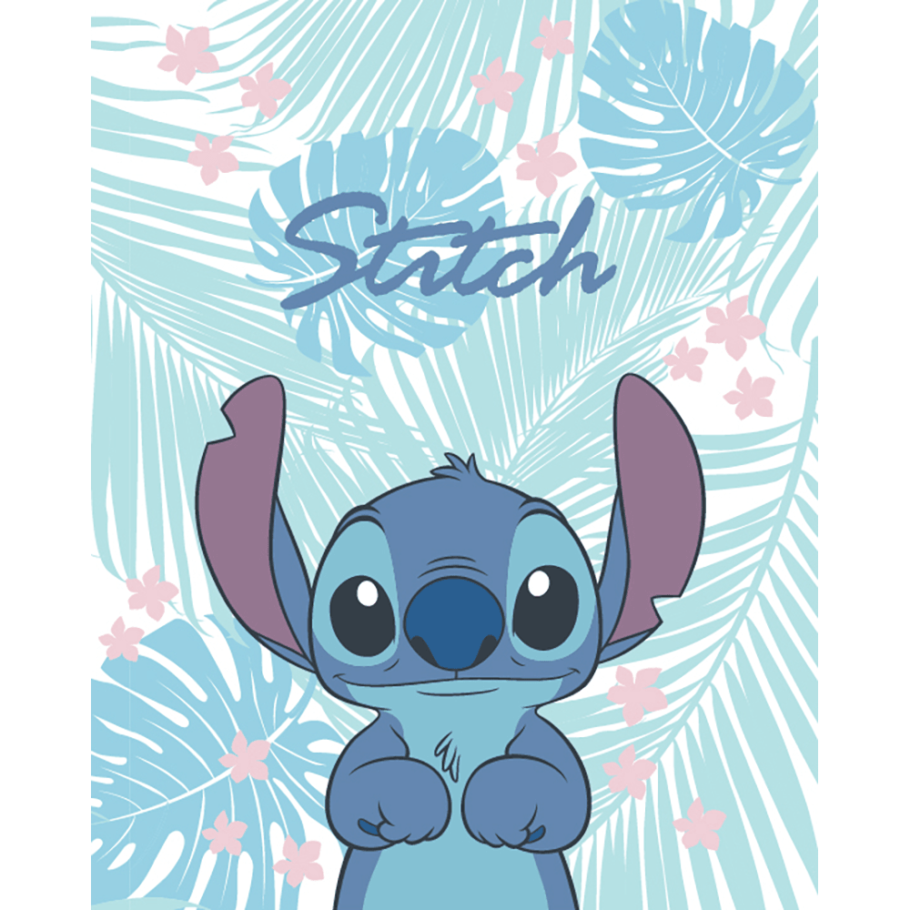 Manta "Aloha" Lilo&amp;Stitch Bebé Disney Rachelle