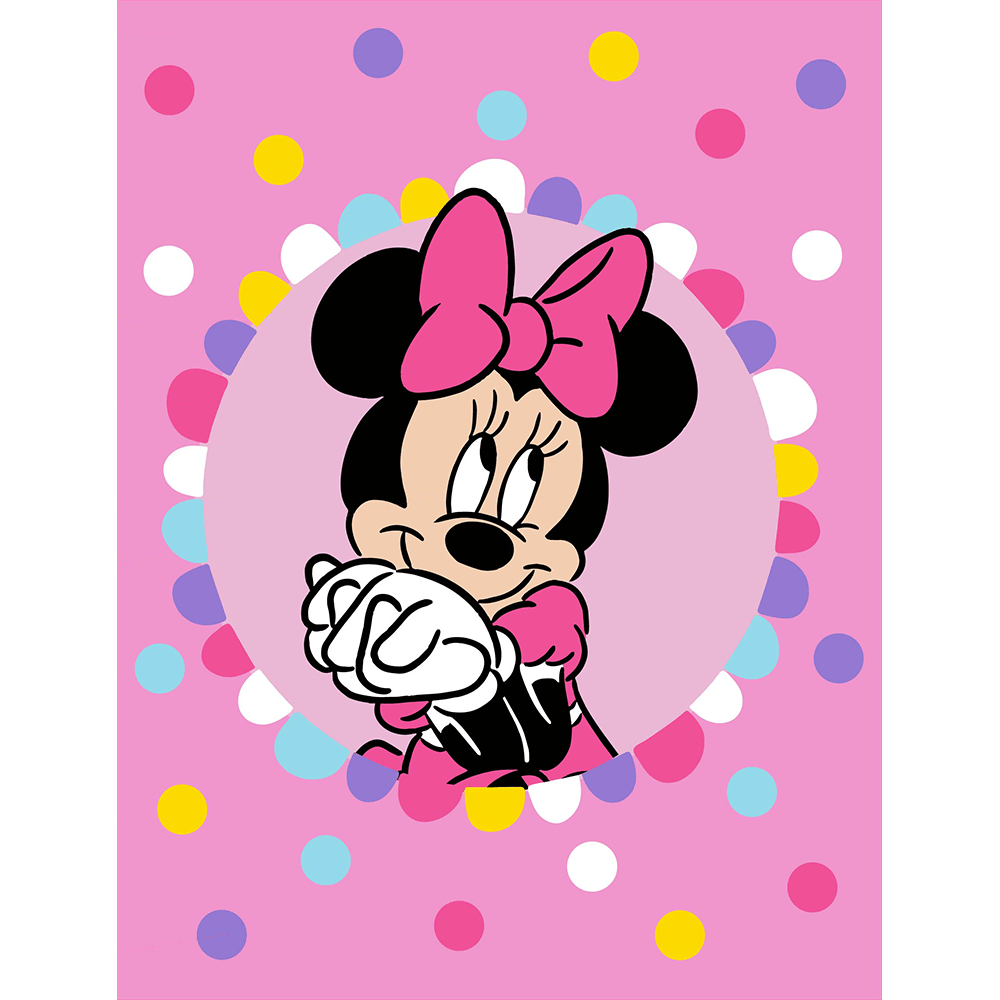 "Pretty Minnie" Minnie Baby Disney Rachelle Blanket - Dahdoul Online