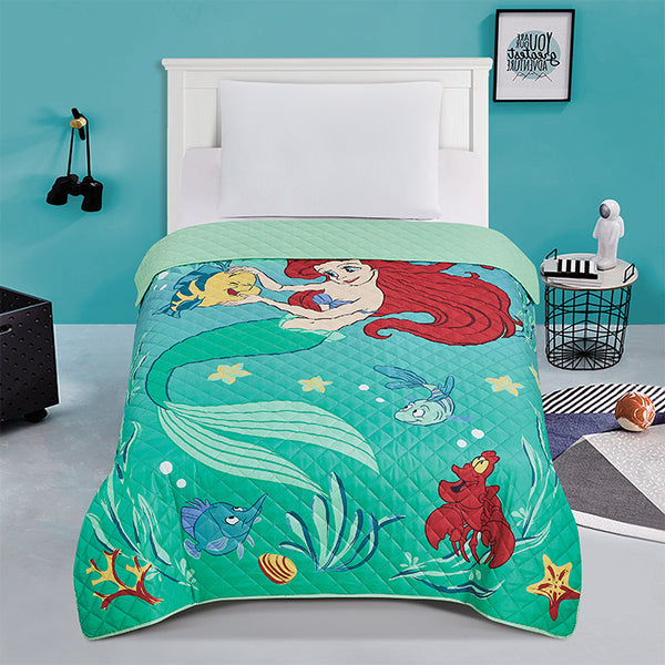 Disney Little Mermaid Comforter Set Full Sunkissed