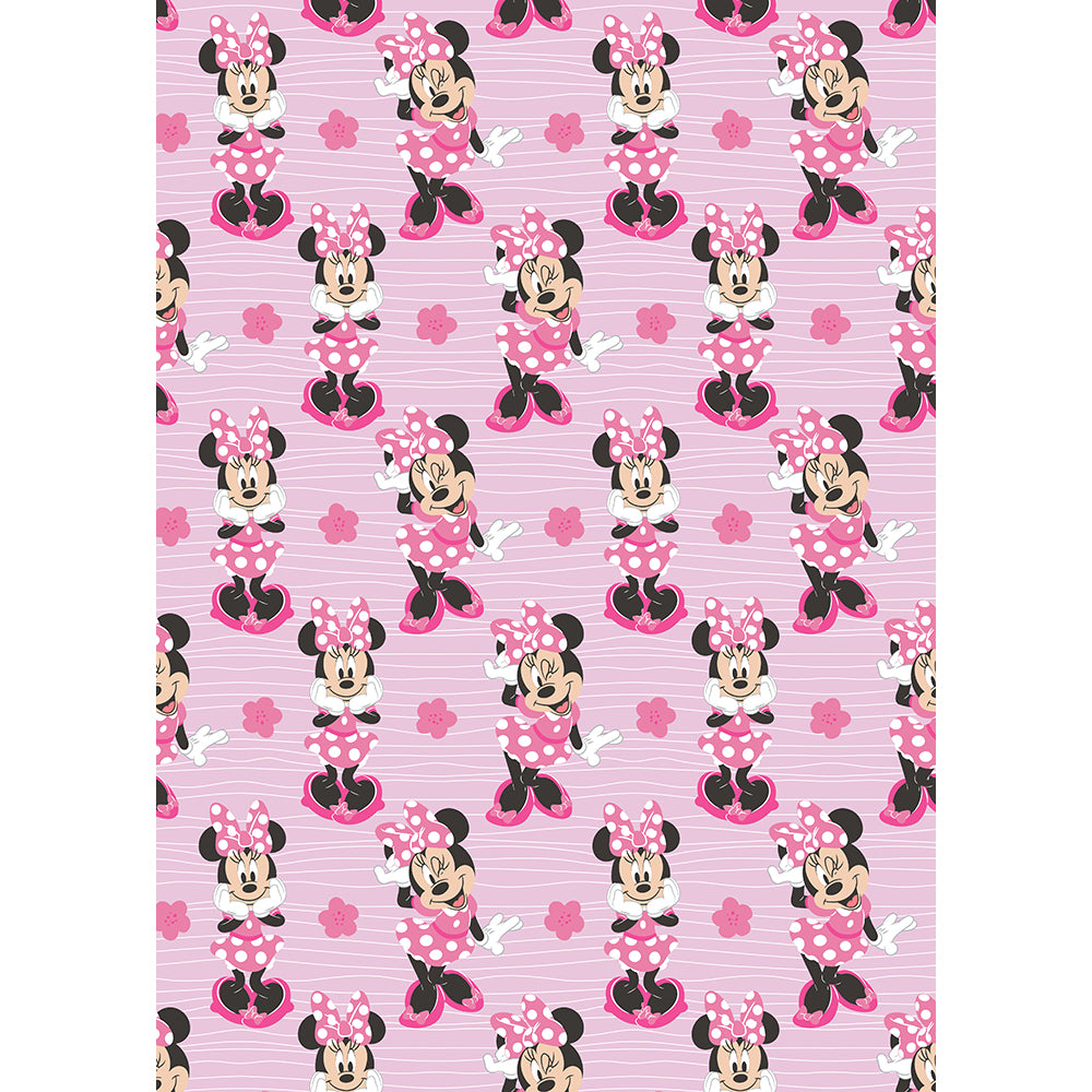 Minnie "Minnie Thumbs up" Twin Flannel Rotary Blanket