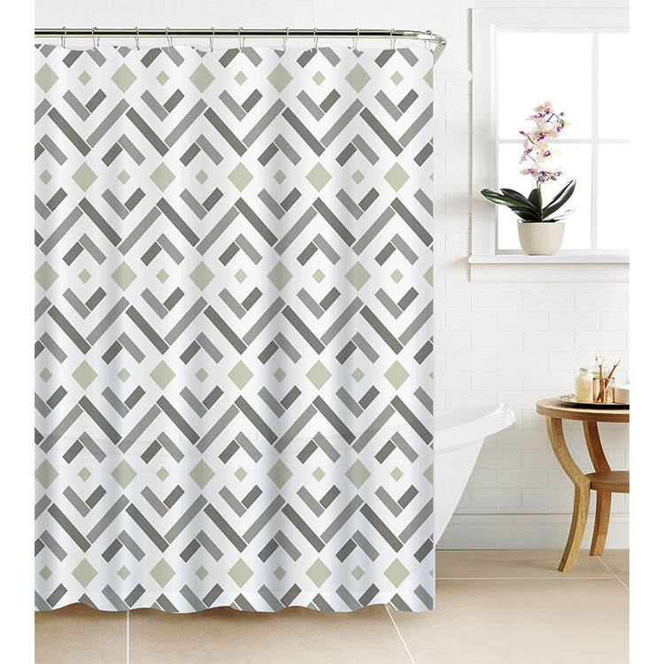 HW1628 “Printed Dream” Peva Shower Curtain
