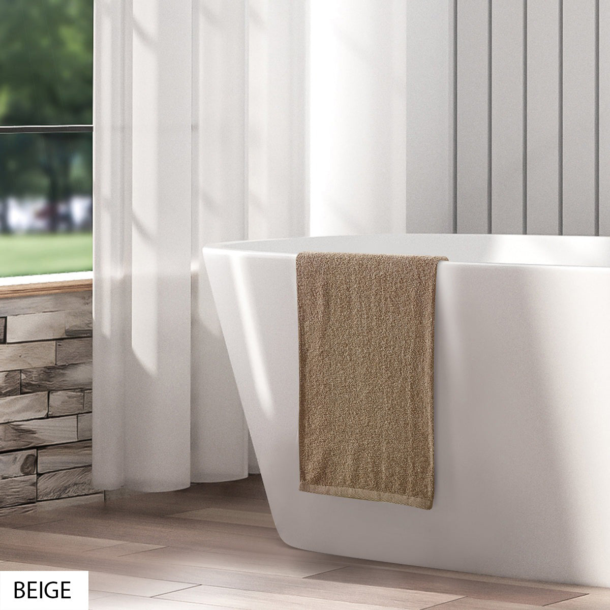 REGULAR BATH TOWEL 25" x 51"- (ASSORTED CASE PACK 48 TOWELS PER CASE)