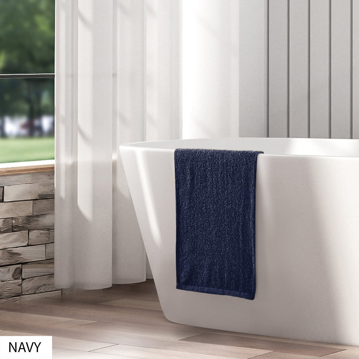 REGULAR BATH TOWEL 25" x 51"- (ASSORTED CASE PACK 48 TOWELS PER CASE)