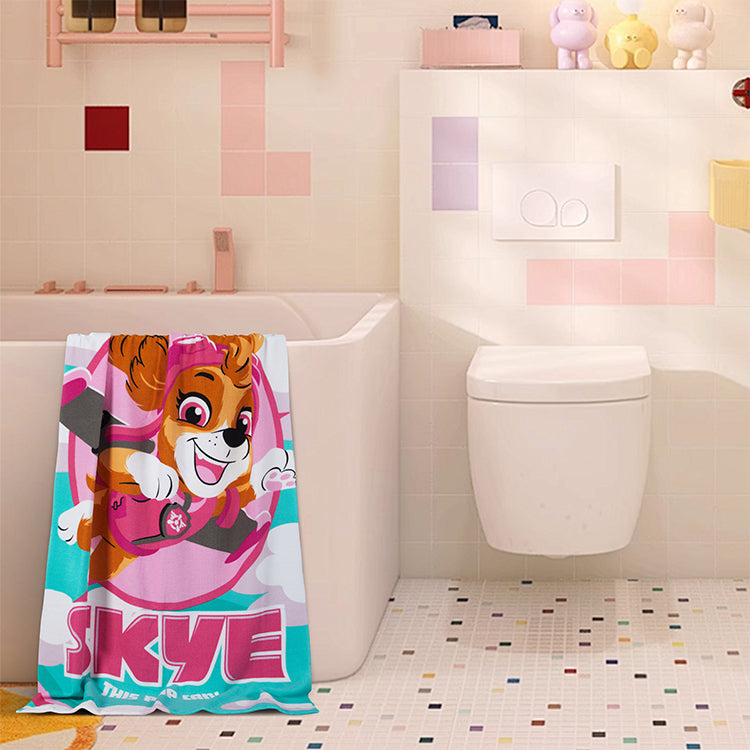 “Skye” Paw Patrol 27"x54" Disney Beach Towel