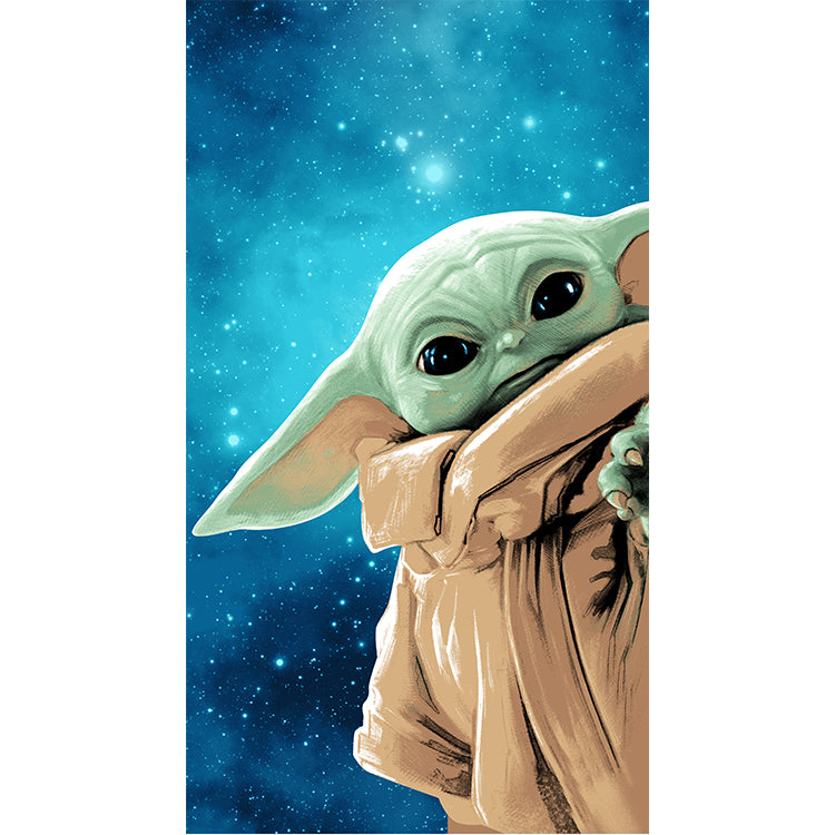 "Mando Galactic Child" SW 40"x72" tuwaalka xeebta
