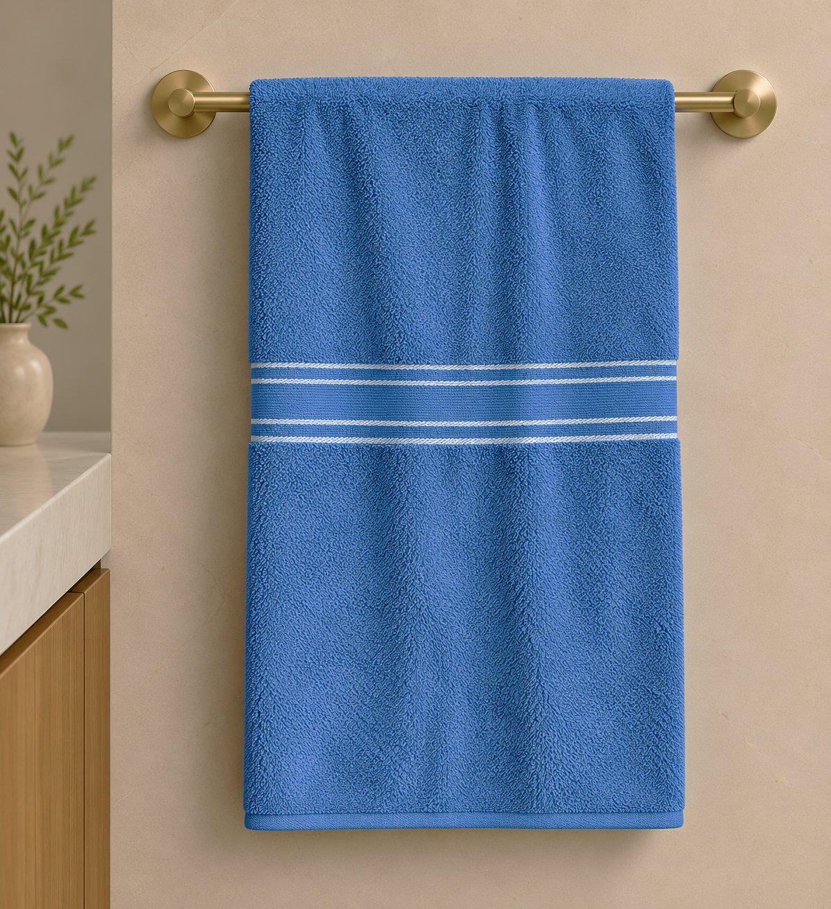 OVERSIZED BATH TOWEL 33" x 60" – (ASSORTED PACKING 24 TOWELS PER CASE)
