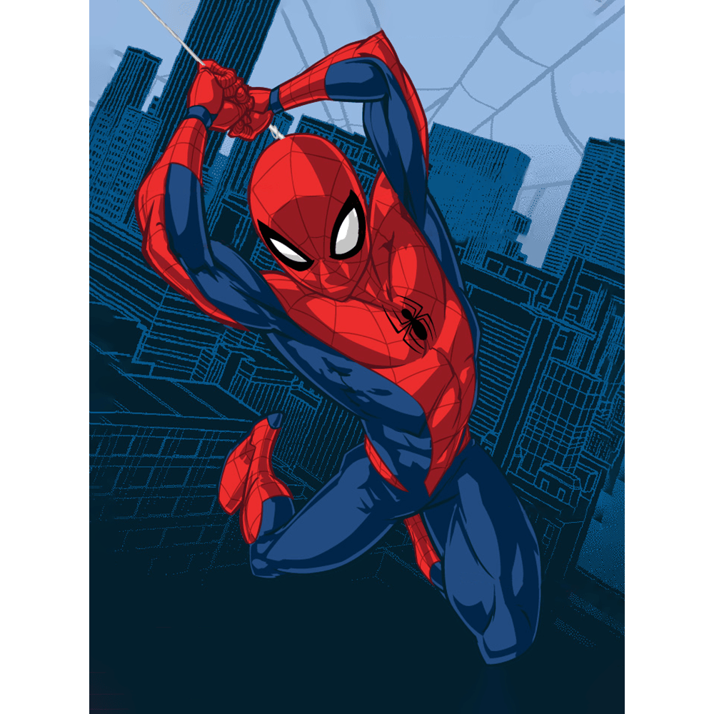"City Swing" Spiderman Baby Marvel Rachelle Blanket - Dahdoul Online